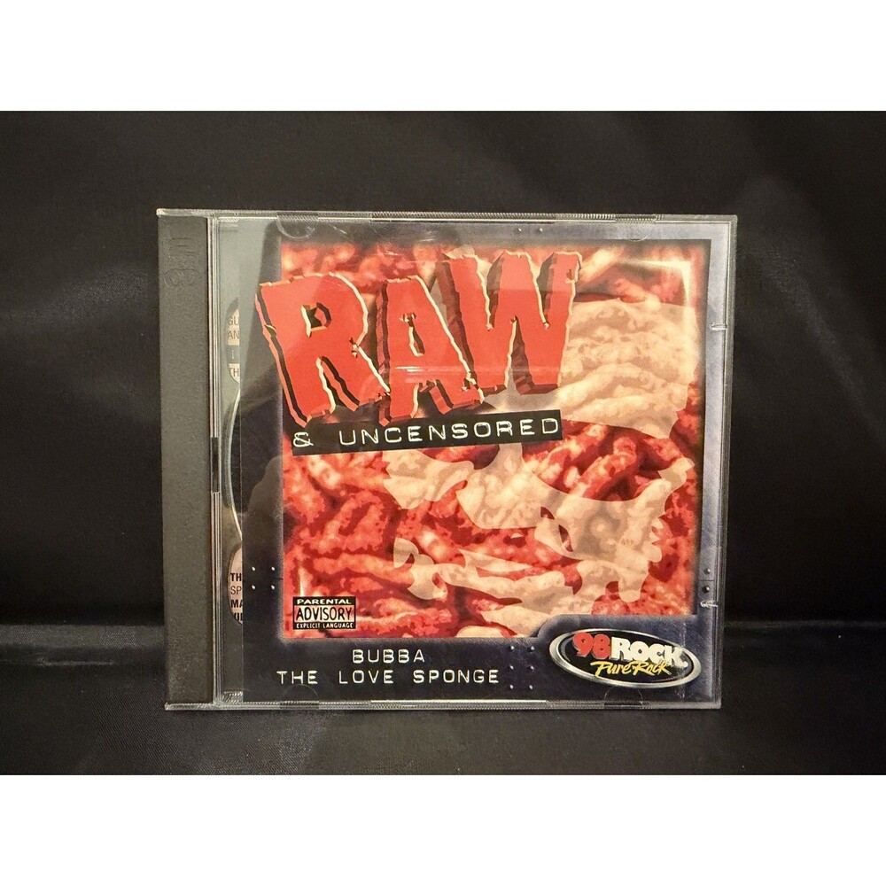 Bubba the Love Sponge "Raw & Uncensored" 2-CD WXTB FM Tampa FL 98 Rock Comedy